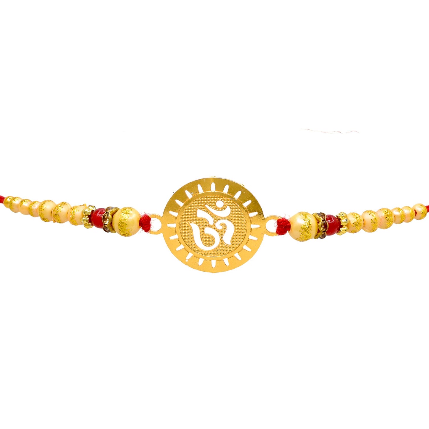 Glorious OM n Shiva Combo Rakhi set with Roli Chawal & Card| rakhi for brother and bhabhi  kids| rakhi set of 2 | resin rakhi