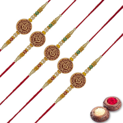 Rakhi Combo Gift For Brother/Bhai set of 5