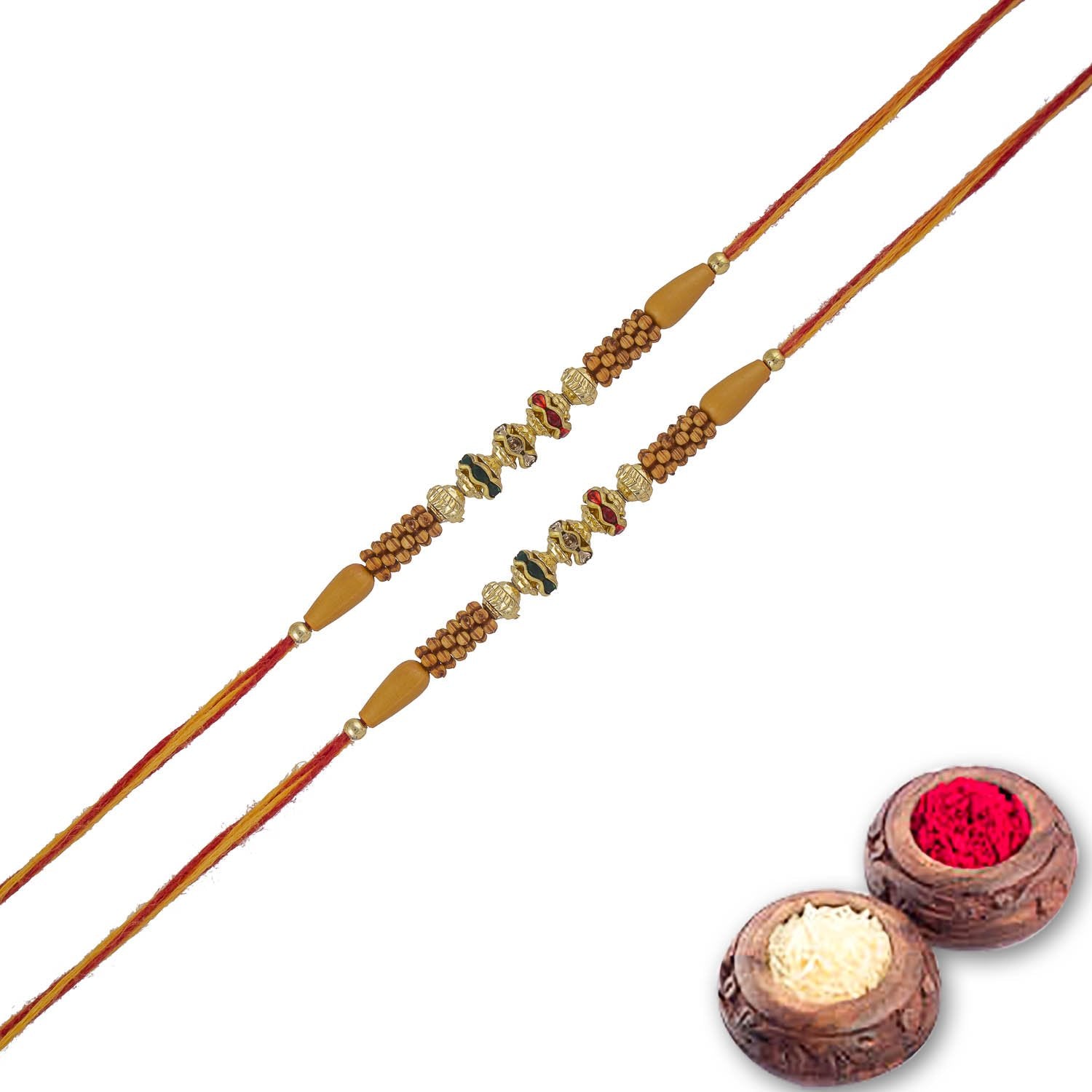 Rakhi Combo Gift For Brother/Bhai set of 2