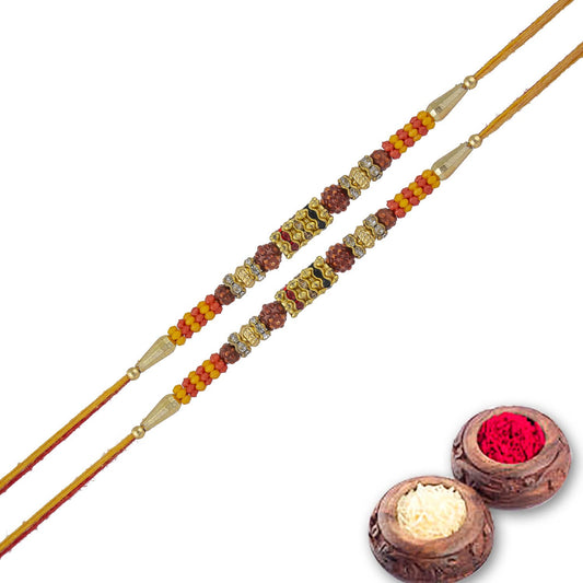 Rakhi Combo Gift For Brother/Bhai set of 2