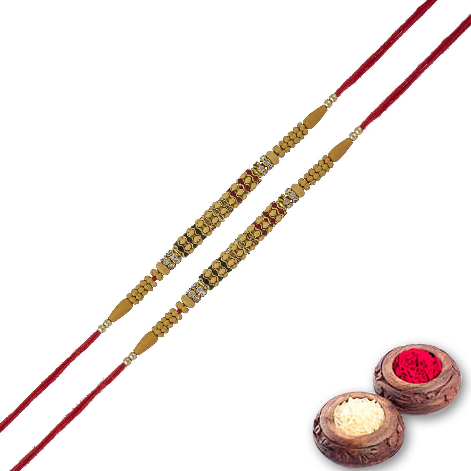 Rakhi Combo Gift For Brother/Bhai set of 2