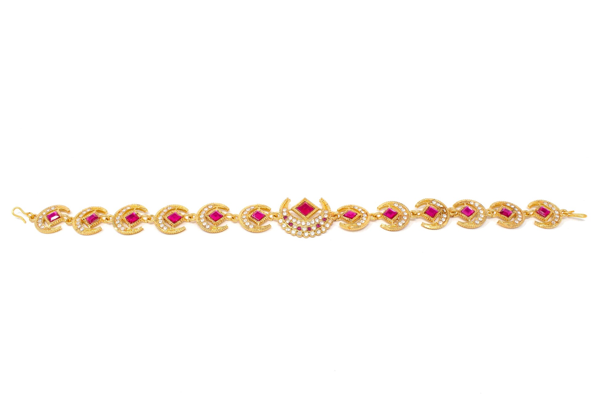 Ethnic Rajputi Rajasthani Mathapatti Kundan Pearl For Women