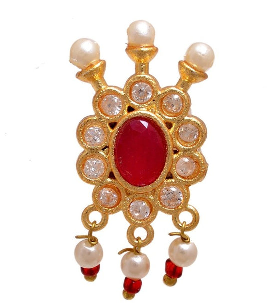  Gold-plated Plated Brass Nose Stud